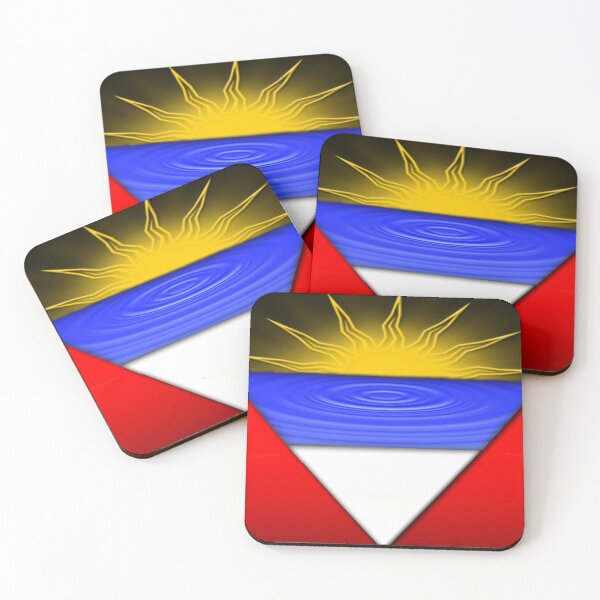 Item preview, Antigua Pride Flag designed and sold by GoddessEye.