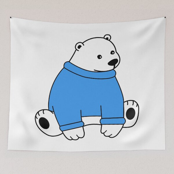 Item preview, Polar Bear Wearing Sweater designed and sold by JWGraphics.