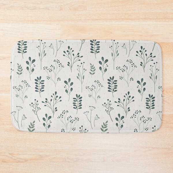 Item preview, Green Botanical Garden Leaves Floral Print designed and sold by StudioPosies.