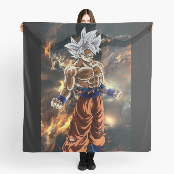 Goku Scarves Redbubble - roblox super saiyan rose hair