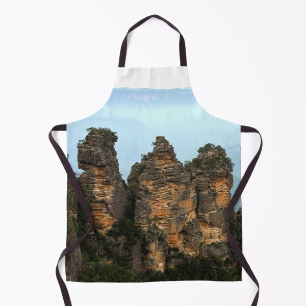 Item preview, Blue Mountains National Park, Echo Point, Three Sisters Rock, Outside Sydney Australia designed and sold by Sharon Schwalbe.