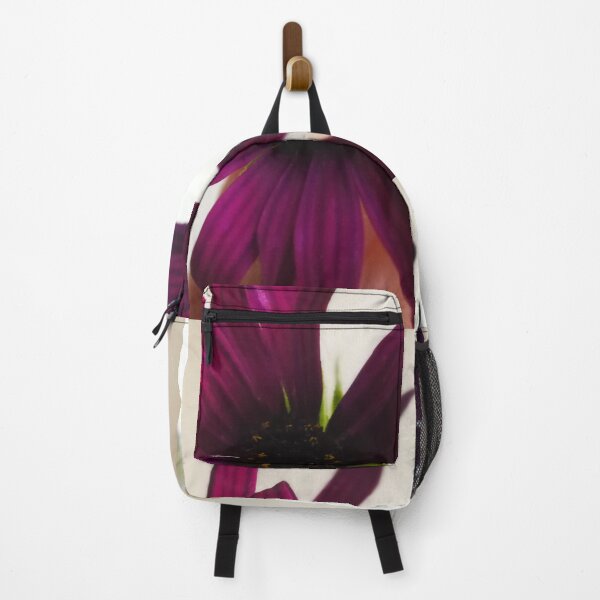 Item preview, Purple Magenta Black Daisy Flower Petals on White designed and sold by hearthearts.