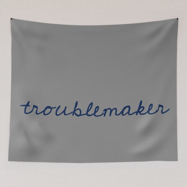 Item preview, Troublemaker - Grey/Gray designed and sold by Aryeh Studio.