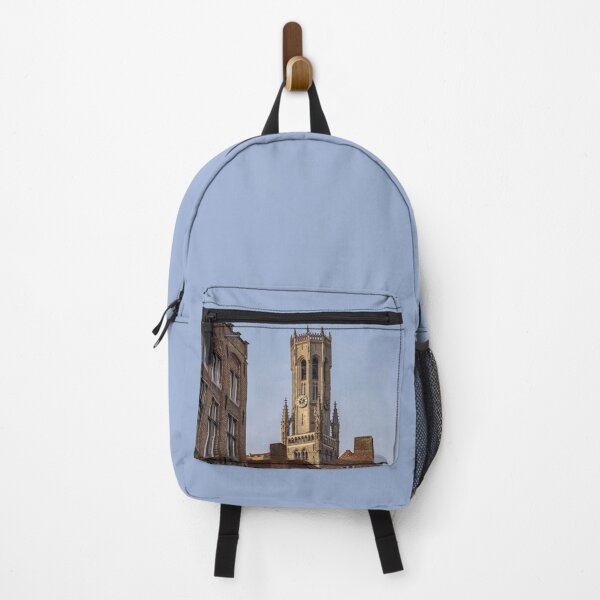Item preview, Belfry of Bruges blue sky designed and sold by lena-maximova.