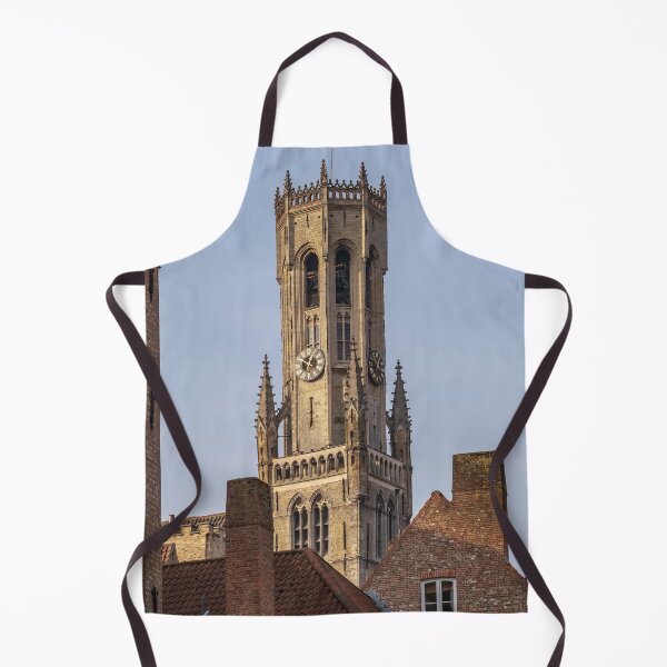 Item preview, Belfry of Bruges blue sky designed and sold by lena-maximova.