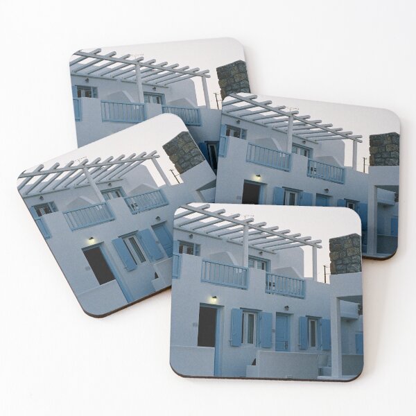 Item preview, Iconic white buildings in Mykonos. designed and sold by alexpepelasev.