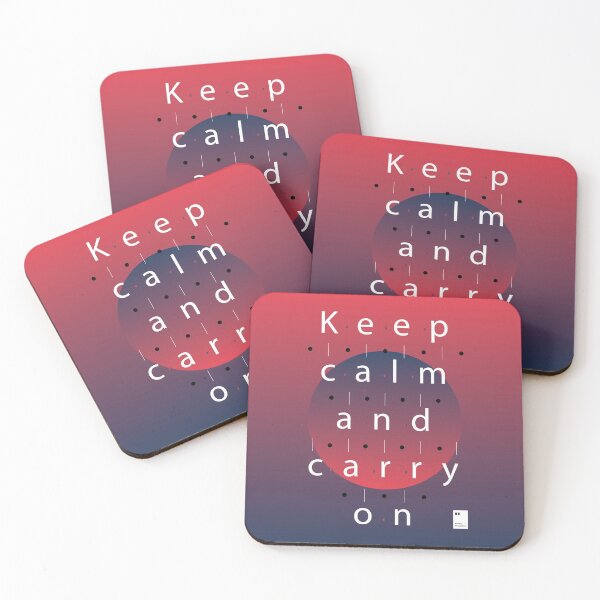 Item preview, Keep calm and carry on designed and sold by quotesonposters.