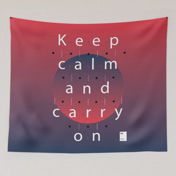 Item preview, Keep calm and carry on designed and sold by quotesonposters.