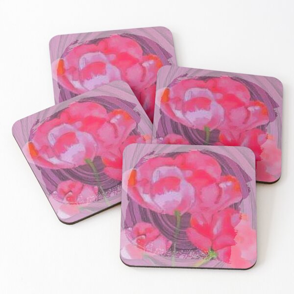 Item preview, Watercolor Flowers floral pink, purple designed and sold by Aquila Light Pictures.