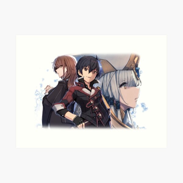 Kunstdrucke Maou Gakuin No Futekigousha Shijou Saikyou No Maou No Shiso Tensei Shite Shison Tachi No Gakkou E Redbubble