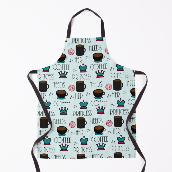 Item preview, Princess Needs Her Coffee designed and sold by Art by Amy Panfalone.