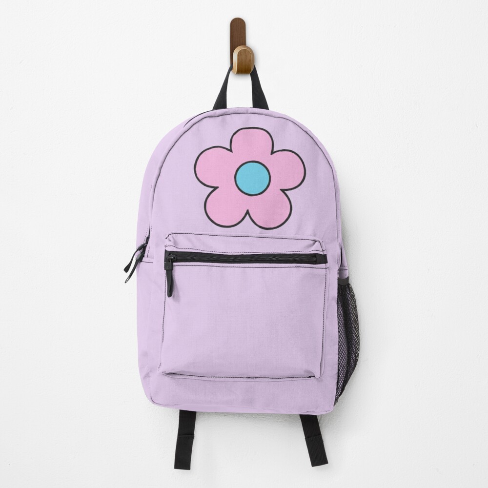 purple flower backpack