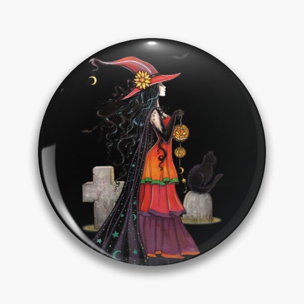 Item preview, Witch Way Halloween Fantasy Art by Molly designed and sold by Molly  Harrison.