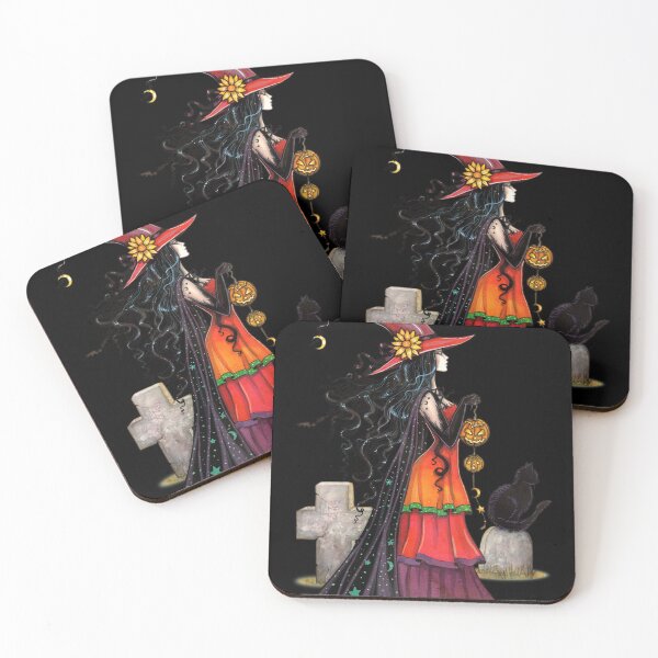 Item preview, Witch Way Halloween Fantasy Art by Molly designed and sold by Molly  Harrison.