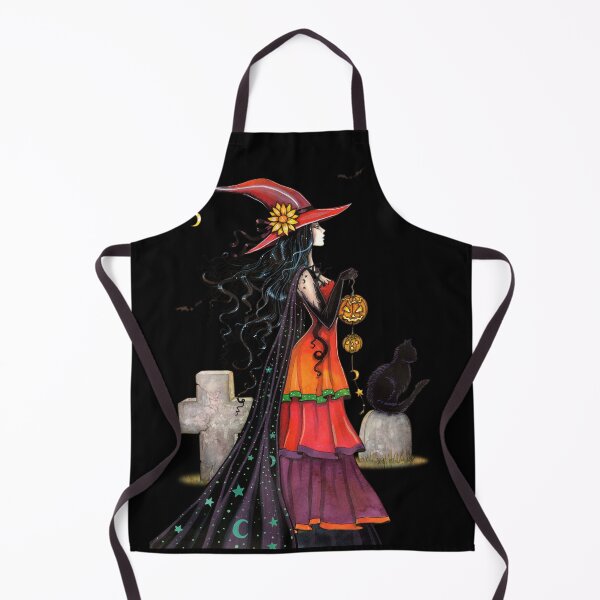 Item preview, Witch Way Halloween Fantasy Art by Molly designed and sold by Molly Harrison.