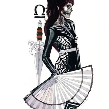 Artwork thumbnail, Daughter of Swords - Hija de Espadas by tarotmuertos