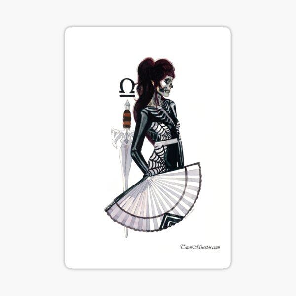 Item preview, Daughter of Swords - Hija de Espadas  designed and sold by tarotmuertos.