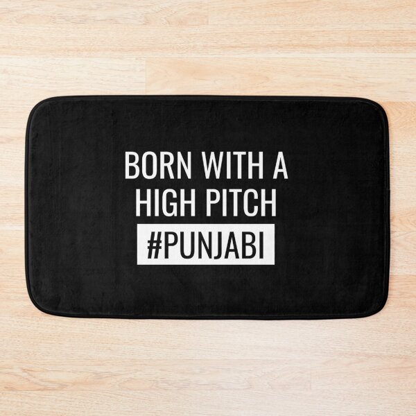 Item preview, Born with a high pitch. Punjabi designed and sold by Hebam07.