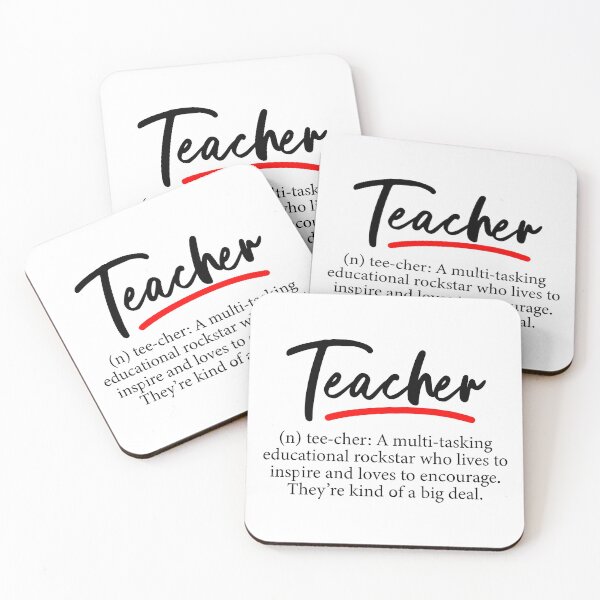 Item preview, Teacher Definition designed and sold by purpleblobart.