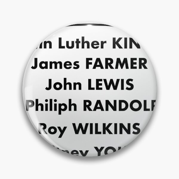 Item preview, Big six rest in peace John Lewis designed and sold by mcmamac.