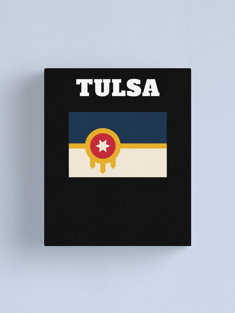 "Tulsa flag oklahoma" Canvas Print for Sale by Jeangel97 Redbubble