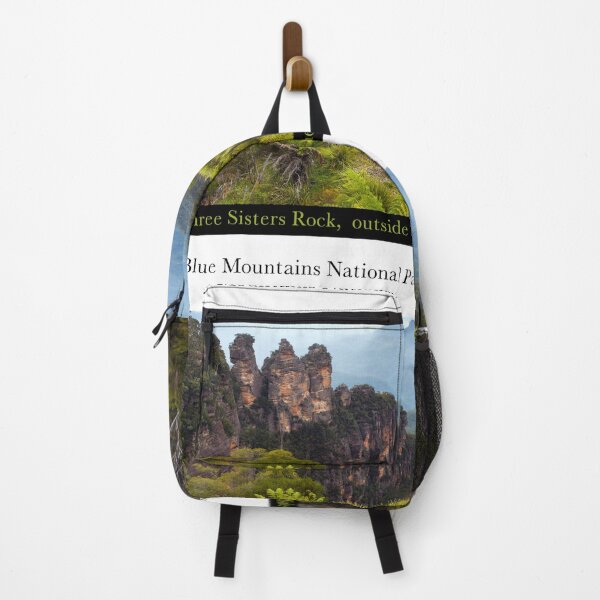 Item preview, Blue Mountains National Park, Echo Point, Three Sisters Rock, Outside Sydney Australia Poster designed and sold by Sharon Schwalbe.