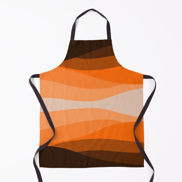 Item preview, Brown orange abstract pattern designed and sold by likebakerdo.