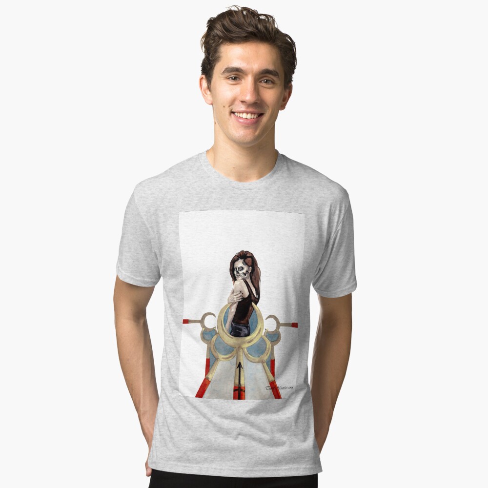 Item preview, Tri-blend T-Shirt designed and sold by tarotmuertos.