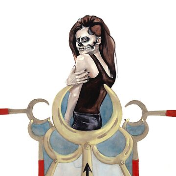 Artwork thumbnail, Seven of Scepters - Siete de Cetros by tarotmuertos