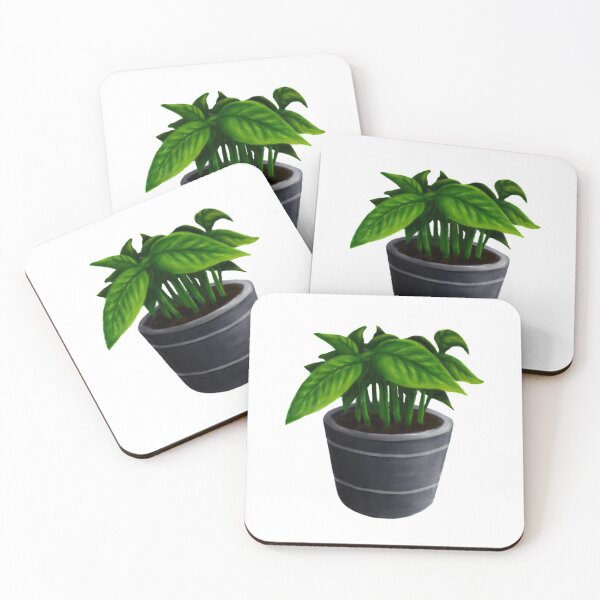 Item preview, Plant in a striped pot designed and sold by PeppaThePenguin.