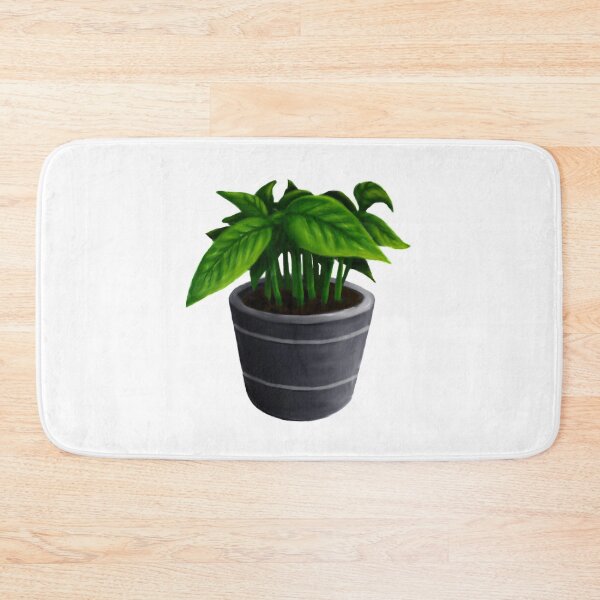 Item preview, Plant in a striped pot designed and sold by PeppaThePenguin.