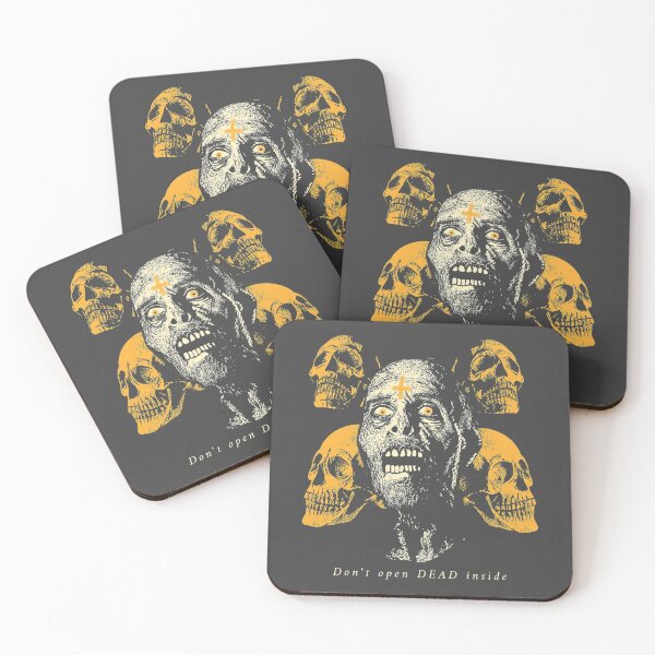 Item preview, Zombie and Skulls Don't Open Dead Inside designed and sold by kbircham.