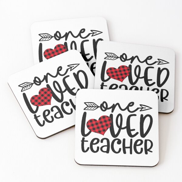 Item preview, One Loved Teacher designed and sold by purpleblobart.