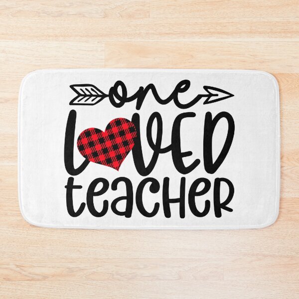 Item preview, One Loved Teacher designed and sold by purpleblobart.