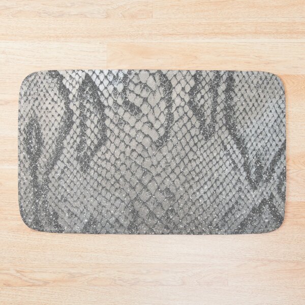 Item preview, Shimmer (Silver Snake Glitter Abstract) designed and sold by soaringanchor.