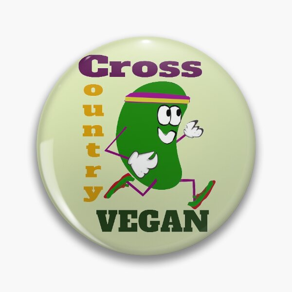 Item preview, Cross Country Vegan Runner designed and sold by Thispoeticlife.