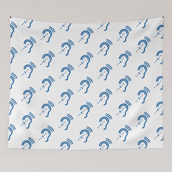 Item preview, DEAF Lipread Sign Language Symbol designed and sold by Rocket Fox.