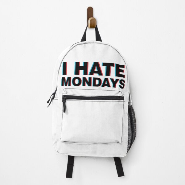 Item preview, I Hate Mondays Funny Anaglyph 3D designed and sold by DESPERATEANDY.