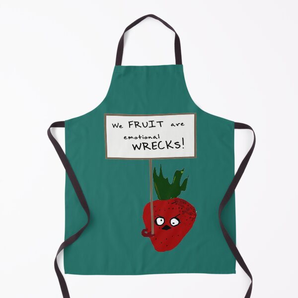 Item preview, Strawberry Protesting Vegans designed and sold by Thispoeticlife.