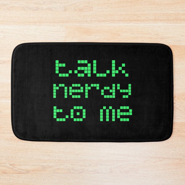 Item preview, talk nerdy to me designed and sold by FunnyTypeWriter.