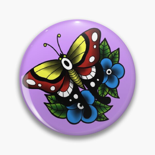 Item preview, Butterfly Tattoo Flash Art designed and sold by Caseychaotic.