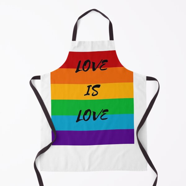 Item preview, Love is Love LGBTQ Gay Pride Rainbow T-Shirt designed and sold by Esmilna Castillo.