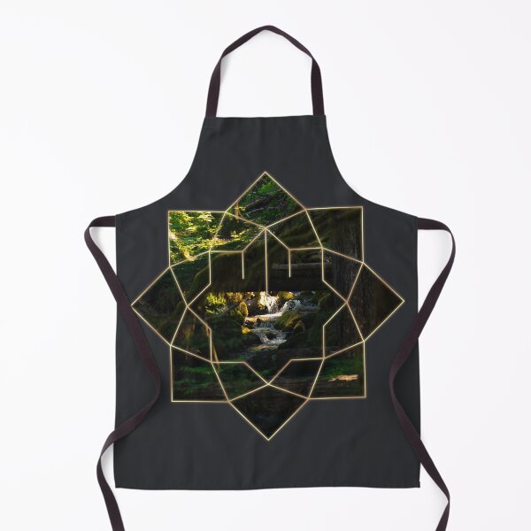 Item preview, Golden Creek Lotus Art Deco Design designed and sold by Andrew Crandall.