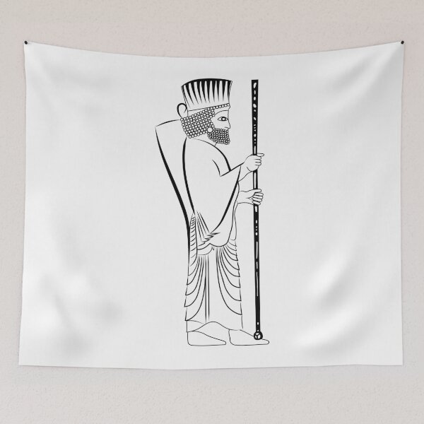 Item preview, Achaemenid single soldier designed and sold by bilondi63.
