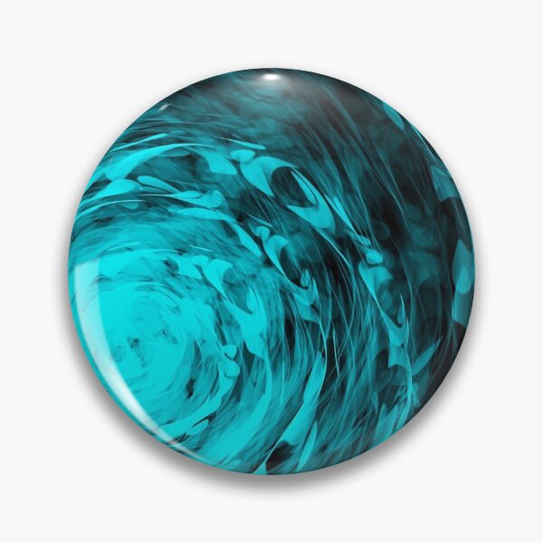 Item preview, Organic Spiral-Aqua designed and sold by SirkDesignsLtd.