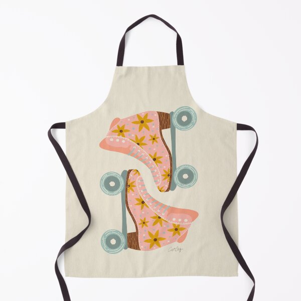 Item preview, Retro Roller Skates – Blush & Mint Palette designed and sold by Cat Coquillette.