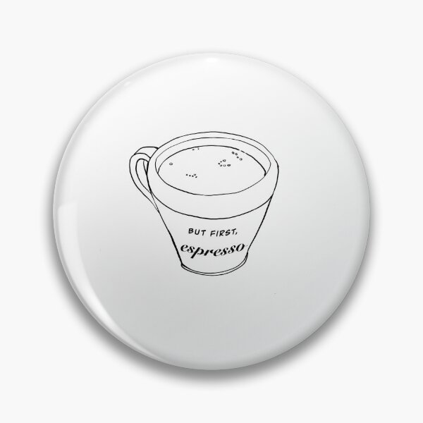 Item preview, But First, Espresso Illustration designed and sold by maggie-jm.