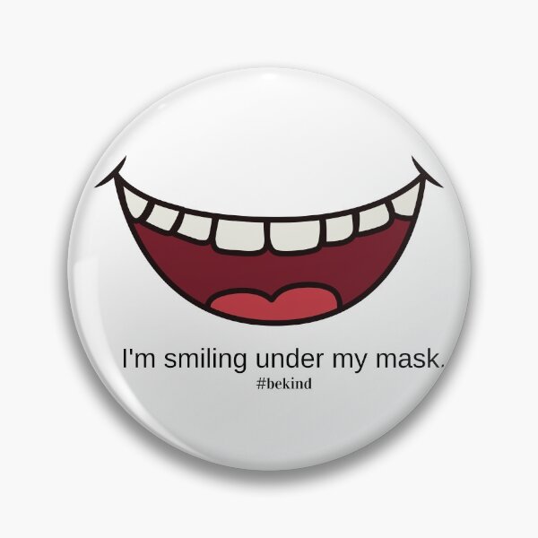 Item preview, I'm smiling under my mask designed and sold by paul-z-pod.