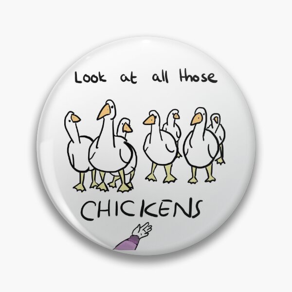 Item preview, LOOK AT ALL THOSE CHICKENS designed and sold by GeekitCool.