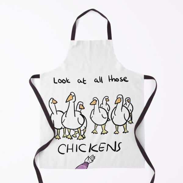 Item preview, LOOK AT ALL THOSE CHICKENS designed and sold by GeekitCool.